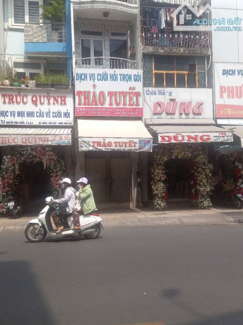 Bán nhà mặt tiền Nguyễn Đình Chiểu P1 Q3 4 tầng Giá 14 Tỷ