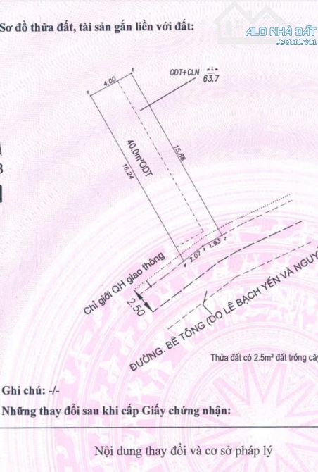 Bán đất 4x16m, hẻm Tân Phước p. Tân Bình, tặng 32m2 giấy tay - 1