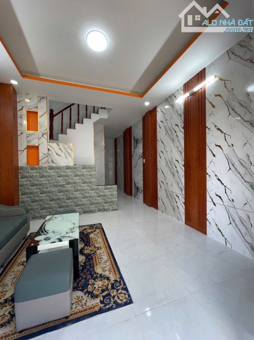 Nhà Mới 1 Lầu Ngay Ngã Ba Tân Kim, Đường Tân Phước. Full Nội Thất . Sổ Hồng Riêng Giá Rẻ - 1