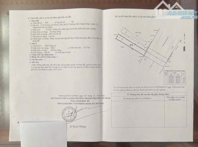 BÁN NHÀ (8X29) MẶT TIỀN DƯƠNG THỊ MƯỜI – VỊ TRÍ ĐẮC ĐỊA – GIÁ CHỈ 24.5 TỶ - 1