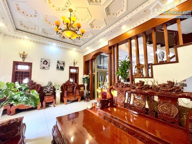 Biệt thự 4 lầu ngang HIẾM 11.5m hẻm 12m Lê Văn Thọ 230m2 tặng full NT xịn T.máy chỉ 35 tỷ. - 1