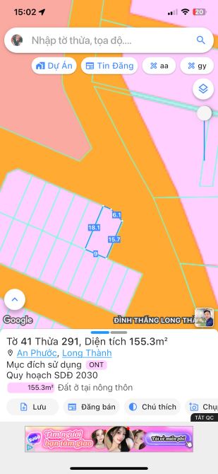 Bán lô đất thung lũng xanh góc 2 mặt tiền giá mềm - 1