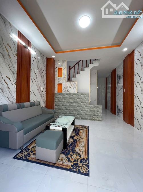 Nhà Mới 1 Lầu Ngay Ngã Ba Tân Kim, Đường Tân Phước. Full Nội Thất . Sổ Hồng Riêng Giá Rẻ - 2