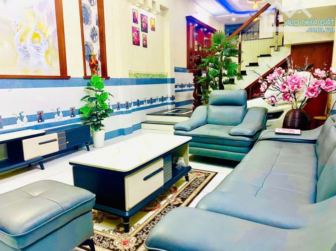 NHỈNH 5 TỶ-CẦN BÁN CĂN NHÀ HẺM 8M OTO NGỦ NHÀ Đ.HUỲNH THỊ HAI Q.12-88M2-4 TẦNG BTCT - 2