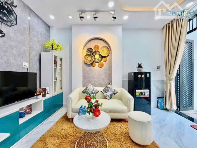 HẺM XE HƠI THÔNG PHẠM VĂN CHIÊU - mini HOUSE 3 TẦNG - 3,xx - 2