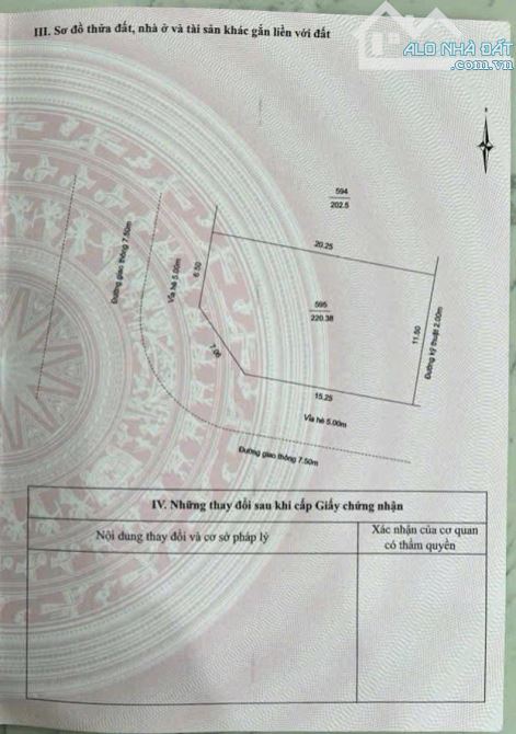 Bán lô góc 2 mặt tiền Khu Trần Hưng Đạo, TP Hải Dương, 220.38m2, đối diện chung cư, KD tốt - 3