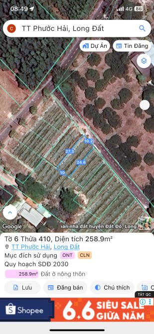 CƠ HỘI ĐẦU TƯ VÀ AN CƯ TẠI PHƯỚC HẢI 🌟 📍 Thị trấn Phước Hải – Gần hồ Sở Bông, view núi t - 4