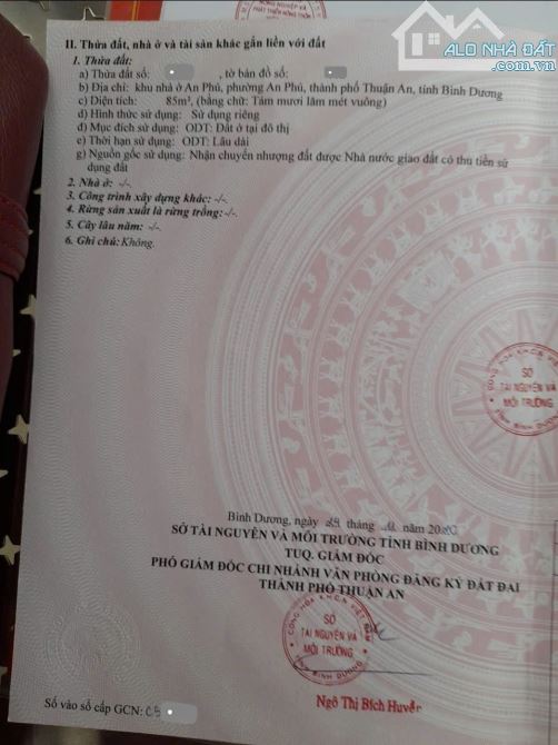3,5Tỷ TL🔥Bán đất 85m2 KDC TheSun City, gần vòng xoay An Phú 1km, p.An Phú, Tp.Thuận An - 4