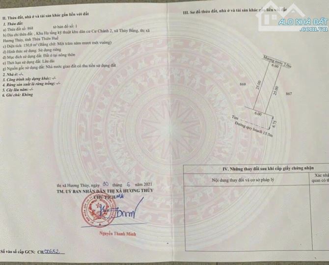 ĐẤT KQH CƯ CHÁNH THUỶ BẰNG GIÁ 2.150 Tỷ- LH HẢI YẾN - 4