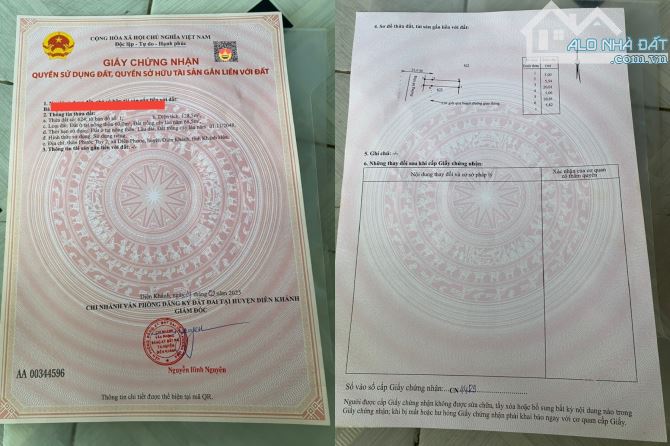 Bán đất Diên Phước mặt đường bê tông rộng 10m QH 23m gần sông Cái mát mẻ. - 6