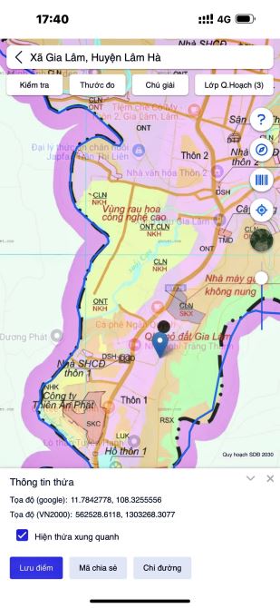 ✨ 4 LÔ F0 View đồi trên cao nhìn xuống Thị trấn săn mây Cực Đỉnh, 5x40M (Full ONT) - 650TR - 6