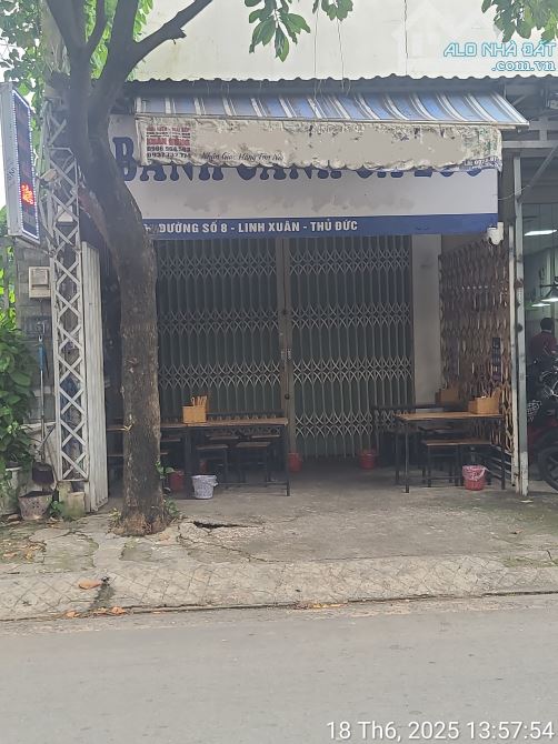 Bán nhà cấp 4 MT đường số 8 p Linh Xuân Tp Thủ Đức
