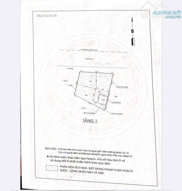 🔥 Nhà Xưởng mặt tiền QL1A, phường THẠNH LỘC ,Q12 ,dt 279m2 (17mx16m) 💵21,5 tỷ
