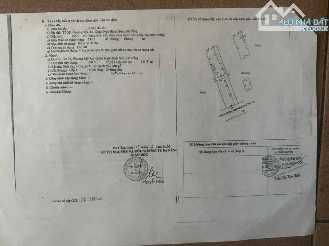 ⭐⭐⭐ĐẤT KIỆT 5M NGŨ HÀNH SƠN - 295,7M2 NGANG 8M GIÁ 16 TỶ
