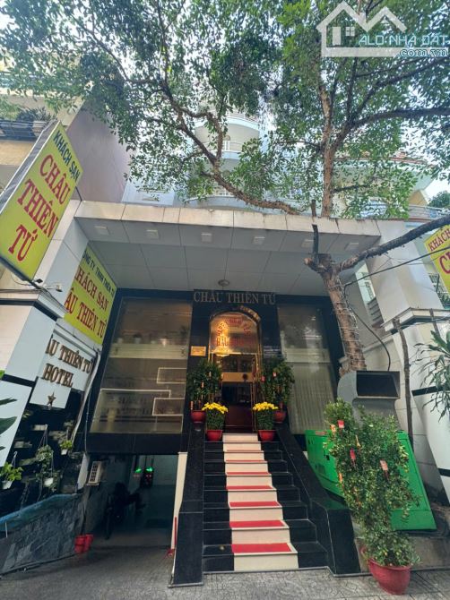 Bán Tòa Nhà KS Nguyễn Thái Bình QTB .27P KT 150tr/th. 8,2 x 18,5m 150m2 - hầm, 6 tầng 42ty