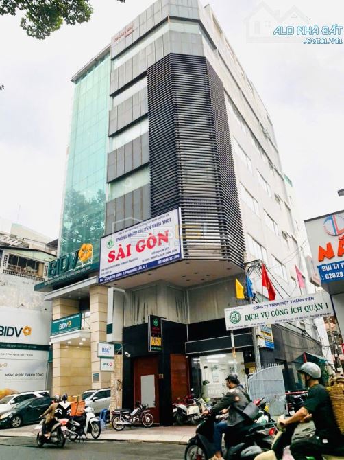 Góc 2 mặt tiền Bùi Thi Xuân Q1, 127m², Hầm 7 tầng, giá bán 78 tỷ