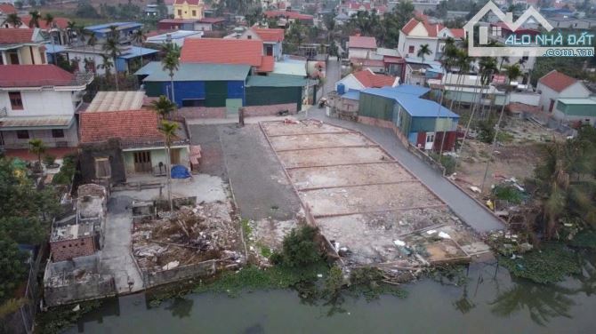 💥💥💥 Lô góc 59,8m2 Đất Lập Lễ, Thuỷ Nguyên, Gần KCN VSIP,  Oto đỗ cửa Giá 9xxtr 💥💥💥 - 1