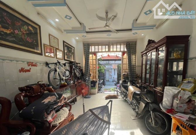 Bán nhà Hẻm xe hơi ngủ nhà Trường Chinh, 99m2, 4 tầng, P.Tân Hưng Thuận Q12, nhỉnh 6 tỷ tl - 1