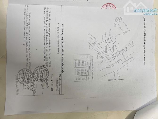 MẶT TIỀN KP8 THỊ TRẤN HÓC MÔN GIÁ RẺ 3.25 TỶ  DIỆN TÍCH 57m2 ( 3.9 x 14 ) full thổ - 12