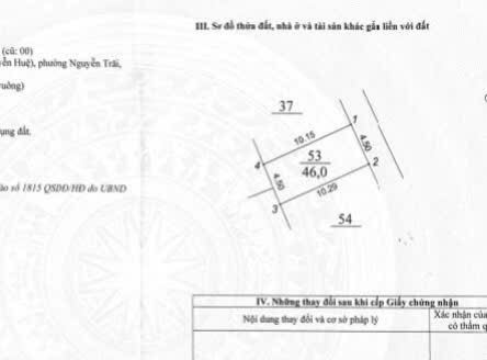 CẦN BÁN ĐẤT HIỆN TRANG NHÀ C4 NGAY ĐƯỜNG LỚN BÀ TRIỆU QUẬN HÀ ĐÔNG - GIÁ TỐT NHẤT KHU VỰC - 3