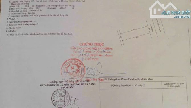 Bán Lô đất 90m2 mặt tiền An Thượng 29, Khu phố du lịch An Thượng - Gần Biển - Giá TỐT - 3