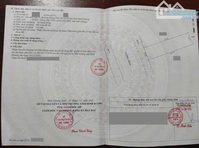 Đất mặt tiền đường Quốc Lộ 1K, phường Đông Hòa, Tp Dĩ An. 80 tỷ - 7