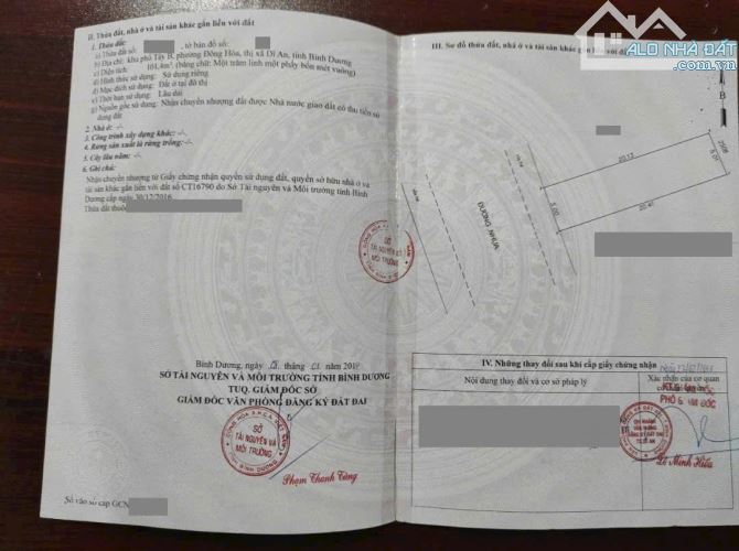 Đất mặt tiền đường Quốc Lộ 1K, phường Đông Hòa, Tp Dĩ An. 80 tỷ - 8