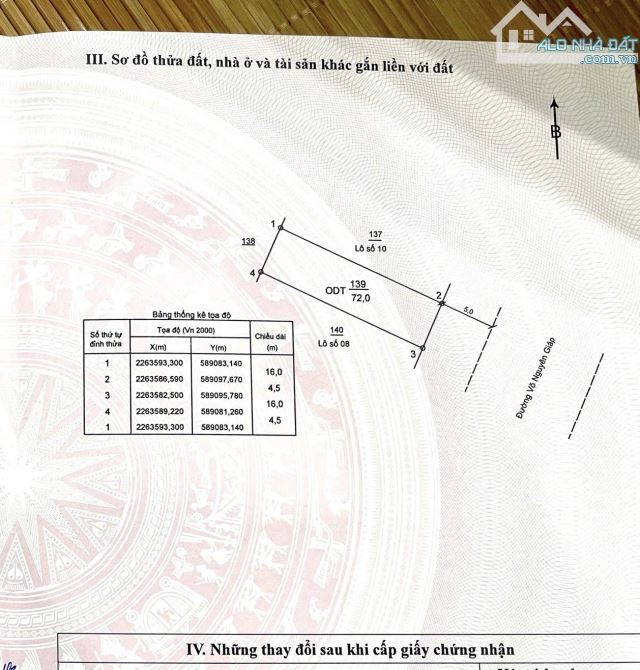 BÁN ĐẤT MẶT ĐƯỜNG VÕ NGUYÊN GIÁP ĐOẠN CHI CỤC THUẾ THÁI BÌNH.!