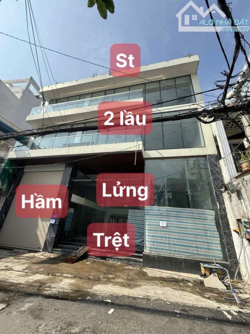 Cần Bán Toà Nhà 6 Tầng thang máy  Nguyễn Văn Lượng  Gò Vấp  hẻm 8m thông 14x25m Giá 39Tỷ