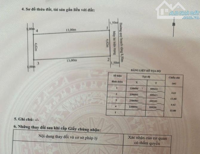 Bán đất lô 7C Tuyến 3 đường Lê Hồng Phong sau Phượng Chi