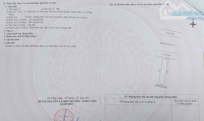 ⭐⭐⭐BÁN ĐẤT PHAN ĐĂNG LƯU - 130M2 GIÁ ĐẦU TƯ 11,8 TỶ
