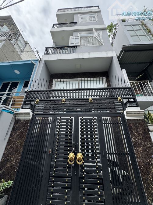 Bán nhà 6 tầng 7PN, trước nhà 4m, 61m2 (4.3x15m) Vũ Tùng Bình Thạnh chỉ 10 tỷ x