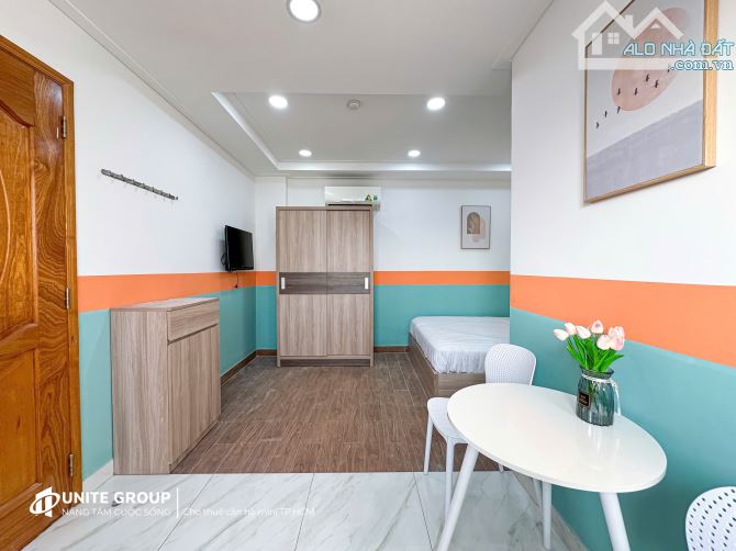 Cho thuê căn hộ quận 10, nhà mới, thang máy, bảo vệ, gần công trường dân chủ, tòa Viettel - 11