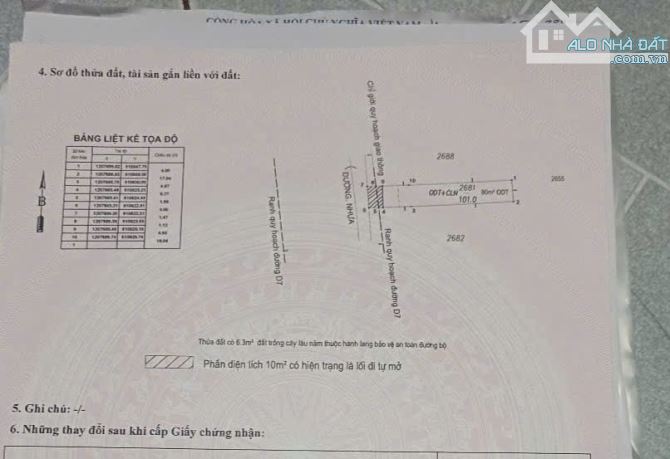 Cần bán lô đất sổ riêng đường nhựa ô tô thông Tân Đông Hiệp dĩ an.bd. - 1