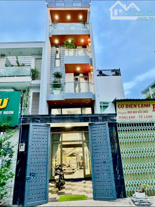 80m2, GIẢM MẠNH 1 TỶ, NHÀ 6 TẦNG, ĐƯỜNG 8M, 1/ PHAN HUY ÍCH, P12 GÒ VẤP, 11.x TỶ - 1