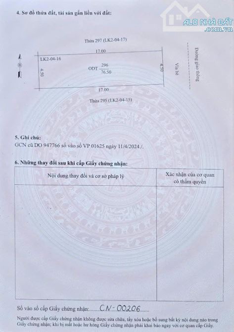 Càn bán đất  đường đôi 32m khu Bắc Nguyễn Lương Bằng- Tp Hải Dương. - 1