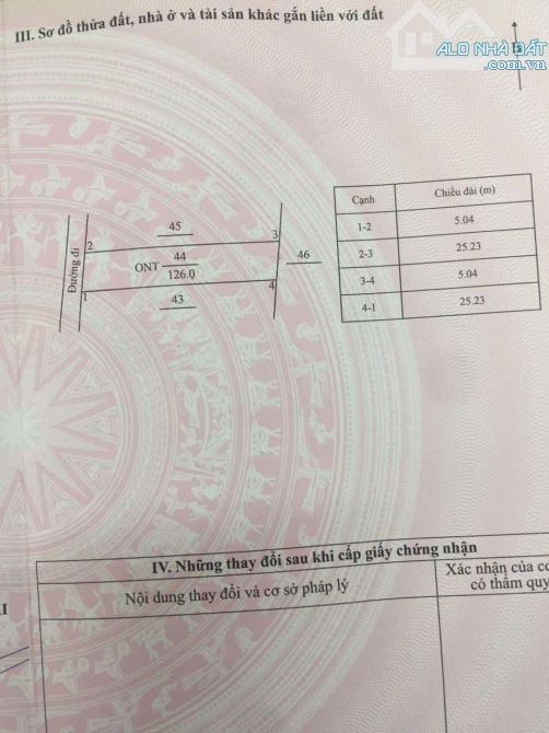 Bán đất thôn cộng hoà 2 gần đường Võ Nguyên Giáp - 1