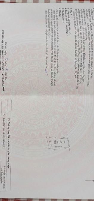 siêu rẻ: 14,x tr/m2 có lô 136m2 Phú Ninh-Minh Phú - Sóc Sơn - 1