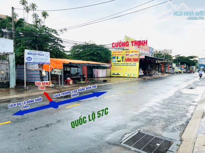 Bán đất vòng xoay Tân Thành 450m, Sơn Đông, Phường Bến Tre - 1