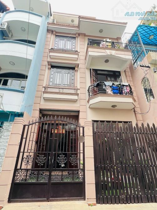 Bán nhà hẻm xe hơi Lạc Long Quân 60m2 NGANG 6.4m 4 tầng 4PN chỉ 10 tỷ - 1