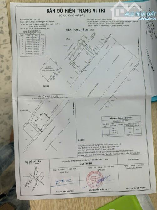BÁN GẤP 4 CĂN (16X18) MẶT TIỀN NGUYỄN ẢNH THỦ – XÃ BÀ ĐIỂM, HÓC MÔN - 1