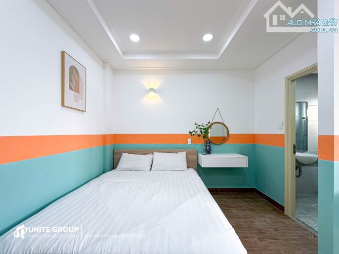 Cho thuê căn hộ quận 10, nhà mới, thang máy, bảo vệ, gần công trường dân chủ, tòa Viettel - 15