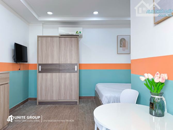 Cho thuê căn hộ quận 10, nhà mới, thang máy, bảo vệ, gần công trường dân chủ, tòa Viettel - 16