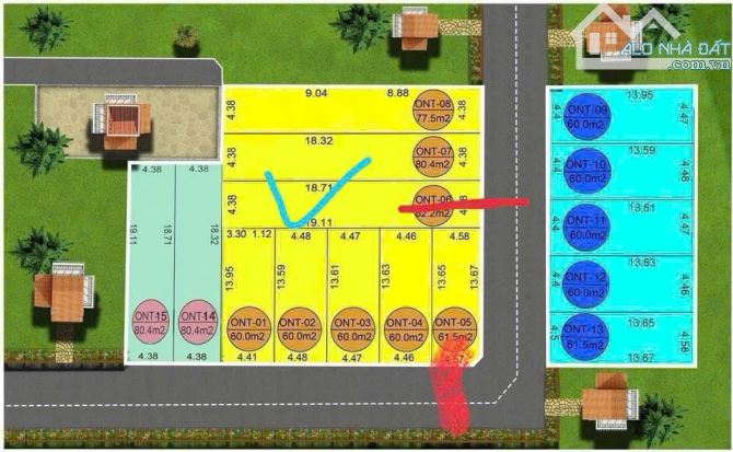 Bán đất giá Rẻ như cho 82,5m tại Sài Quất - 2