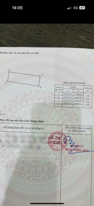 Phú Điền - Hương Mạc - Từ Sơn -Bắc Ninh 80m - 2