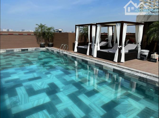 KHÁCH SẠN 3 SAO 57 PHÒNG- 2MT HÀNG BÈ- DT: 300M2- 1 HẦM+10 TẦNG- GIÁ: 2 TỶ/TH - 2