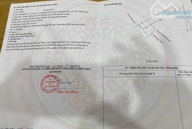 🎯🎯ĐẤT MẶT TIỀN KIỆT 82 QUẢNG TẾ, PHƯỜNG THỦY XUÂN, TP HUẾ - 4
