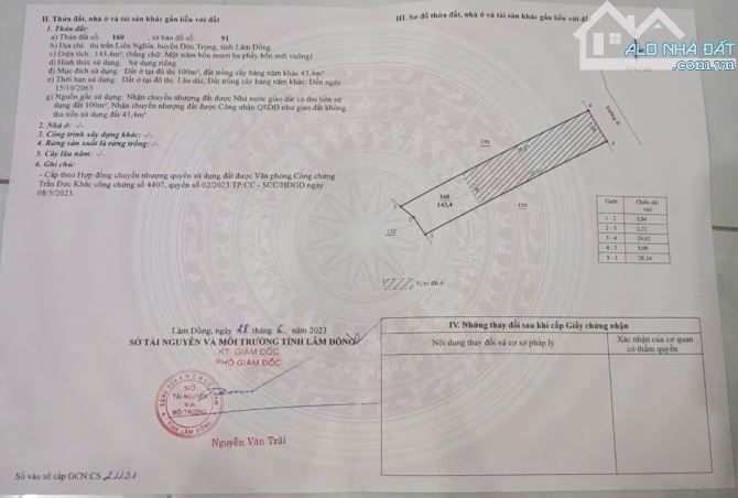 Đất tại Trung tâm Thị Trấn Liên Nghĩa 5x29 100m thổ cư giá 2 tỷ quá rẻ - 4