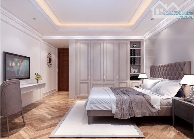 Giảm 1.5 tỷ thu hồi vốn, Phố Thạch Bàn, 7 tầng thang máy, Gara Oto, 90m2 - 14.x tỷ - 5