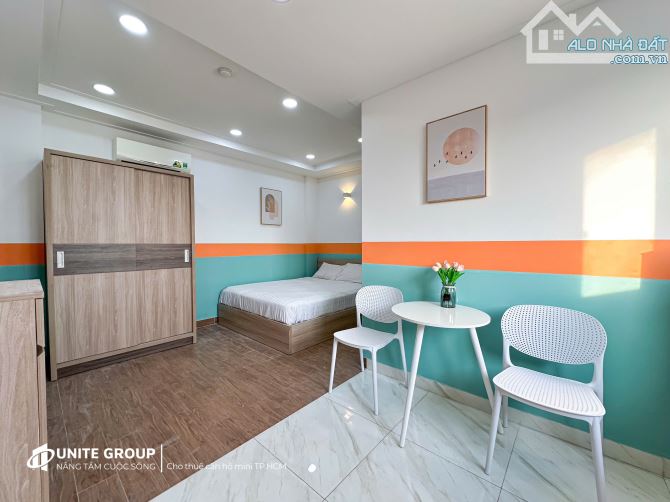 Cho thuê căn hộ quận 10, nhà mới, thang máy, bảo vệ, gần công trường dân chủ, tòa Viettel - 8